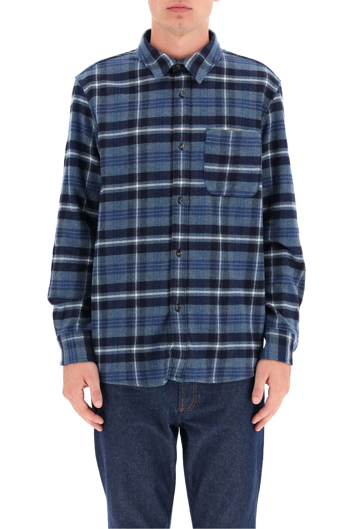 A.P.C. Trek Checked Overshirt
