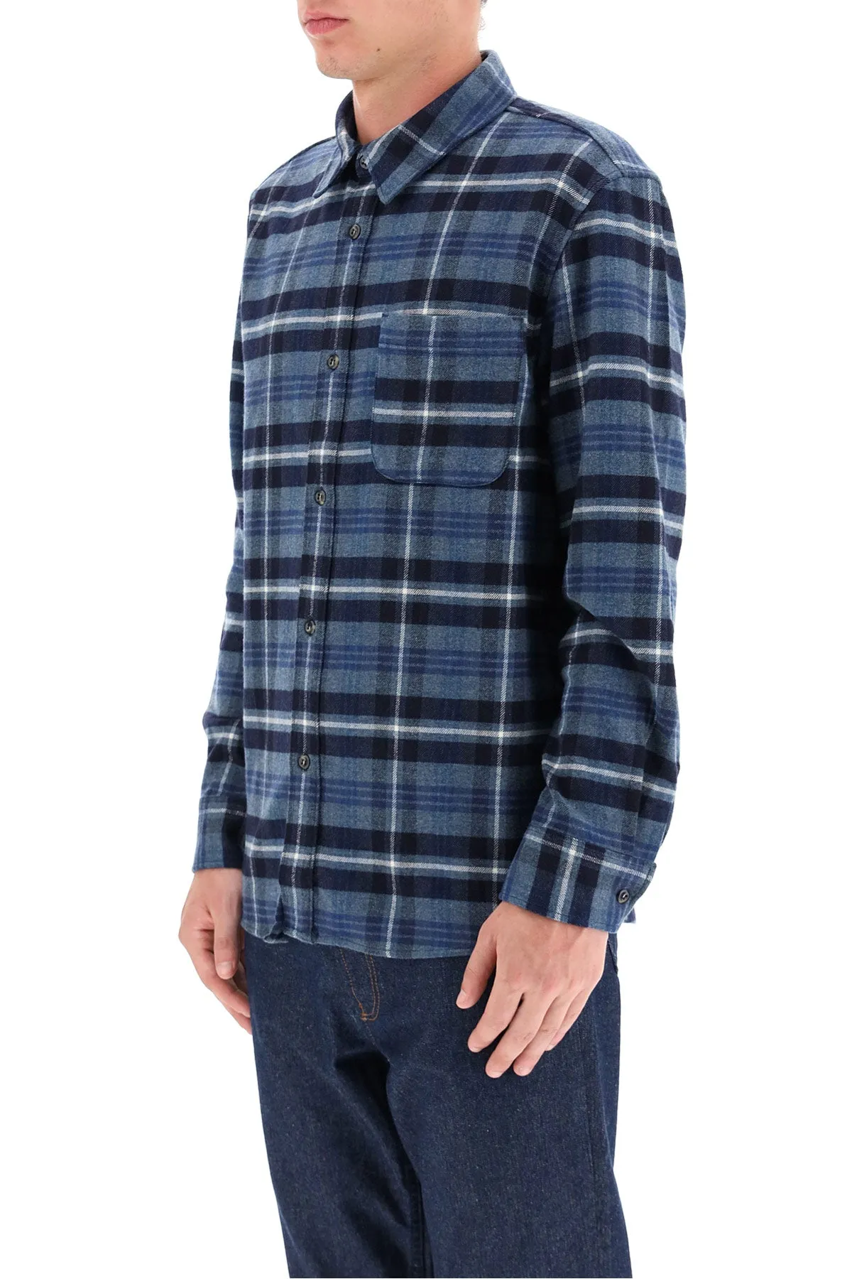 A.P.C. Trek Checked Overshirt