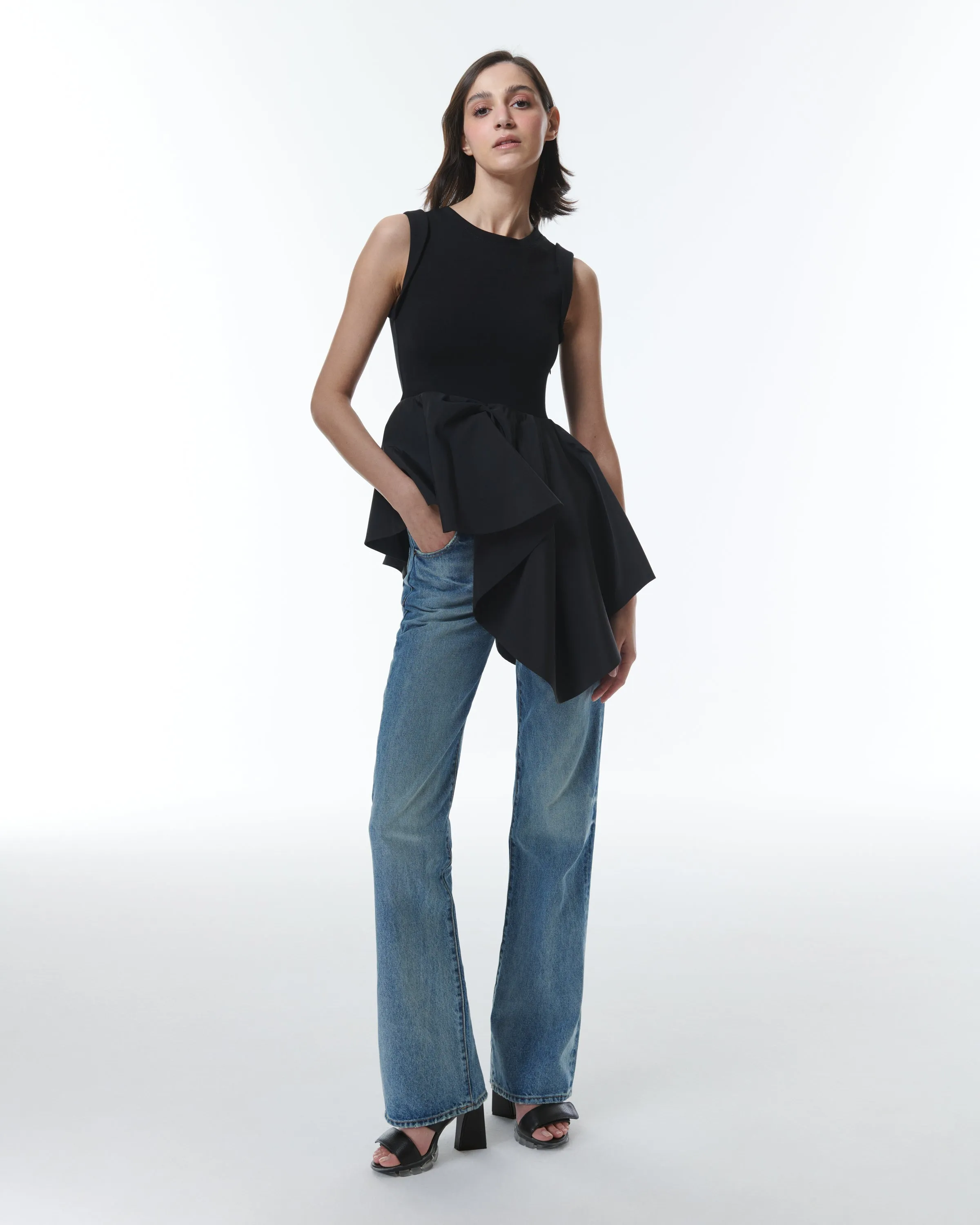 Aphrodite Peplum Top