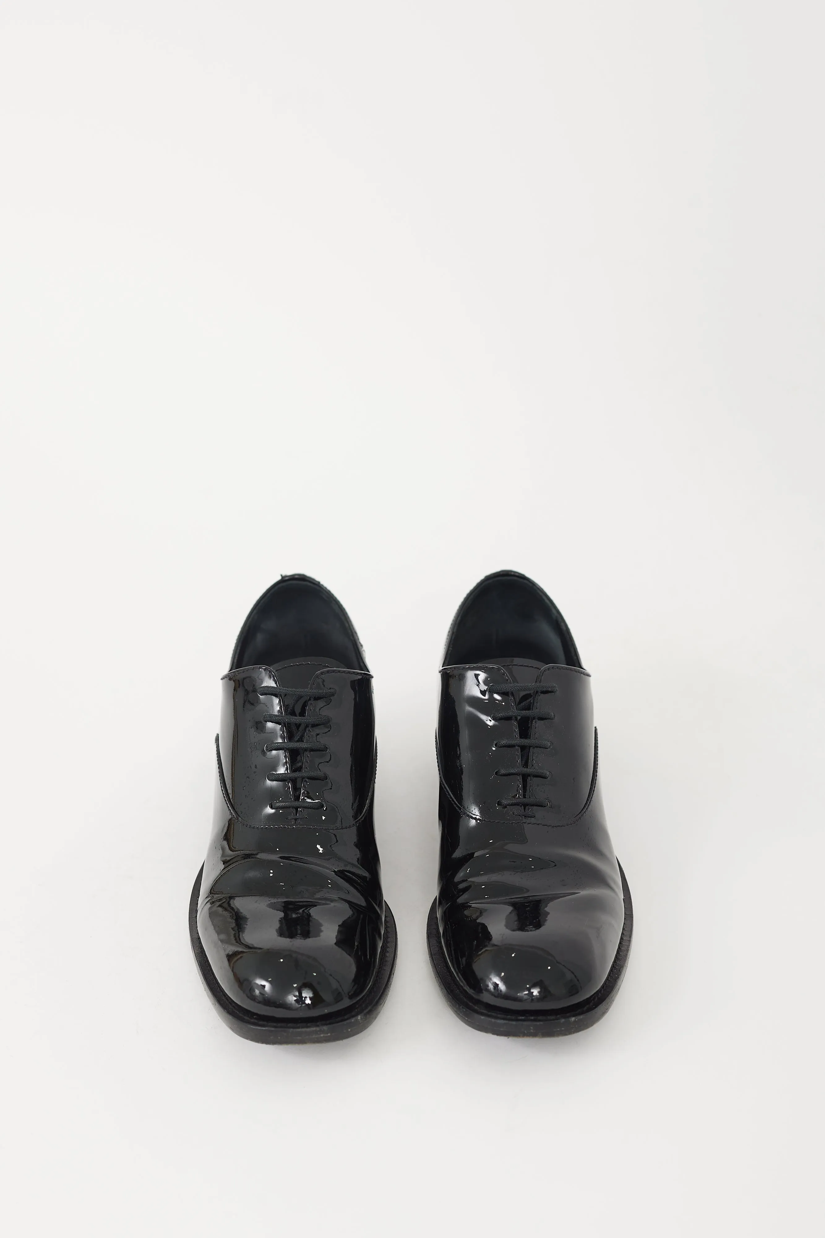 Black Patent Leather Oxford