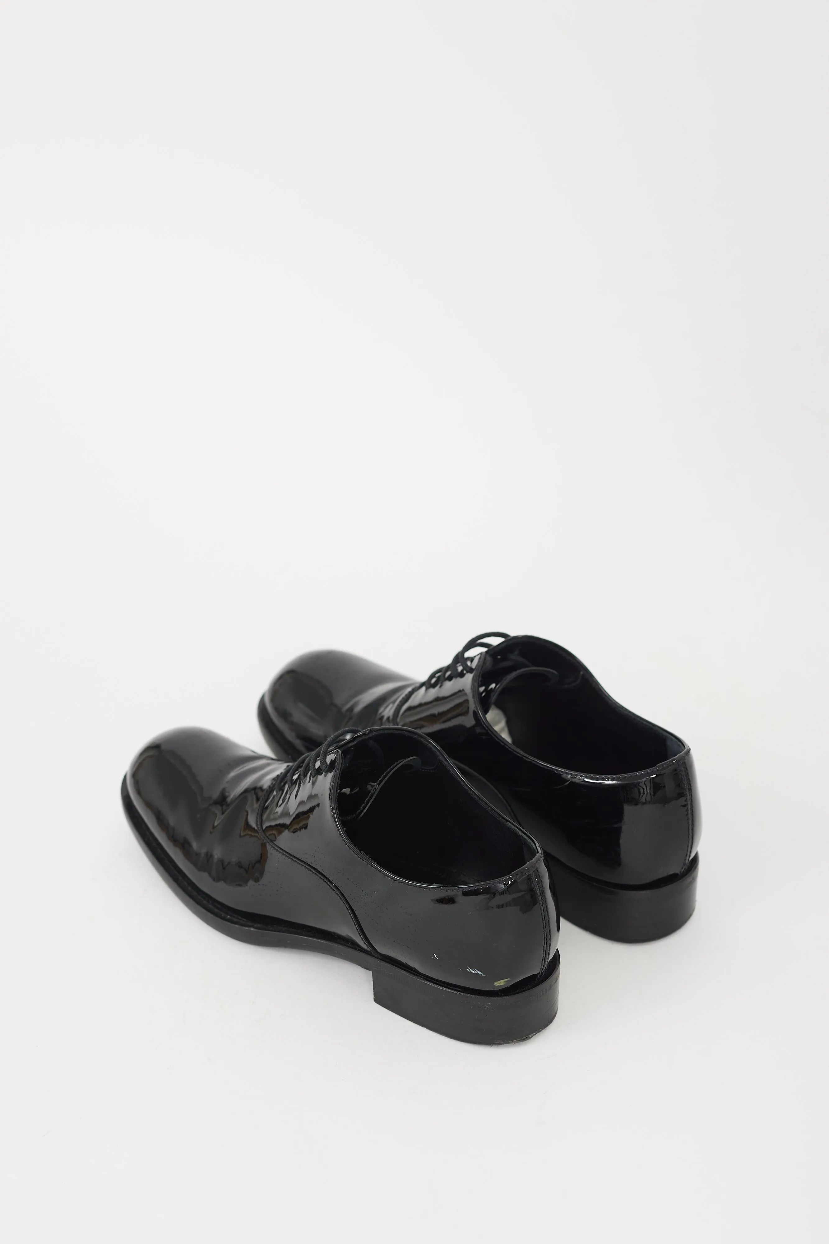 Black Patent Leather Oxford