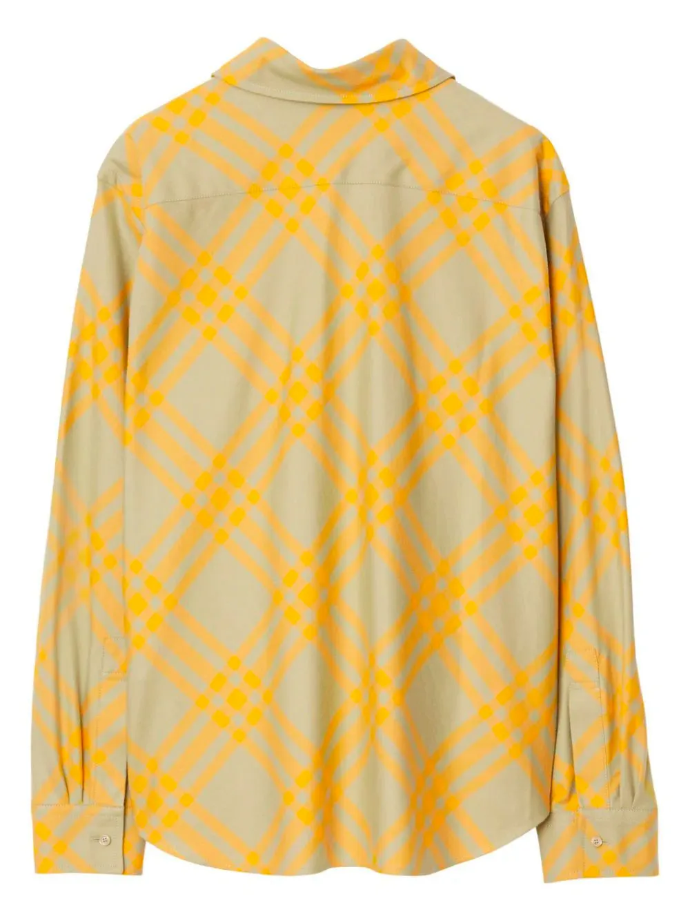 Checked flannel overshirt