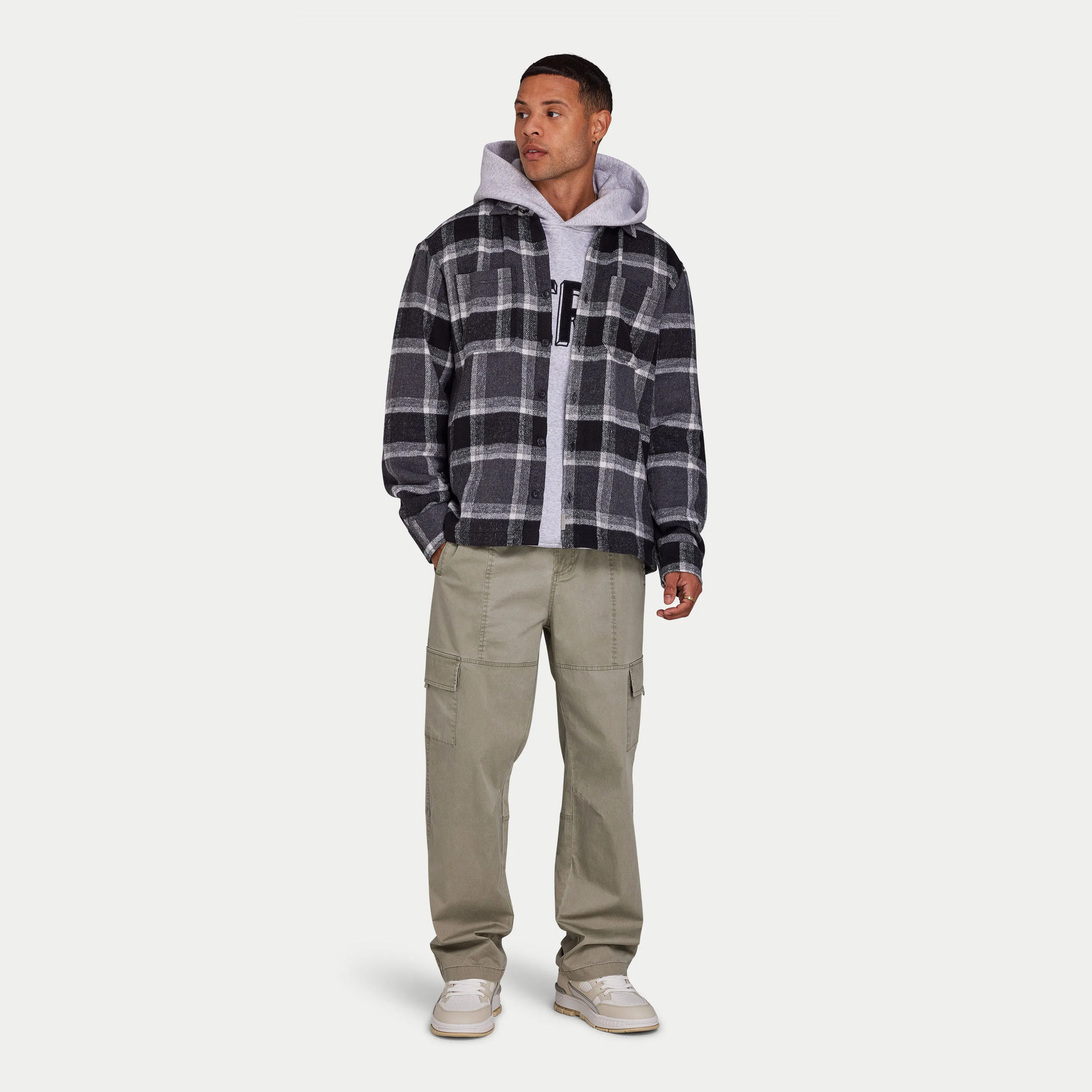 Checked Overshirt