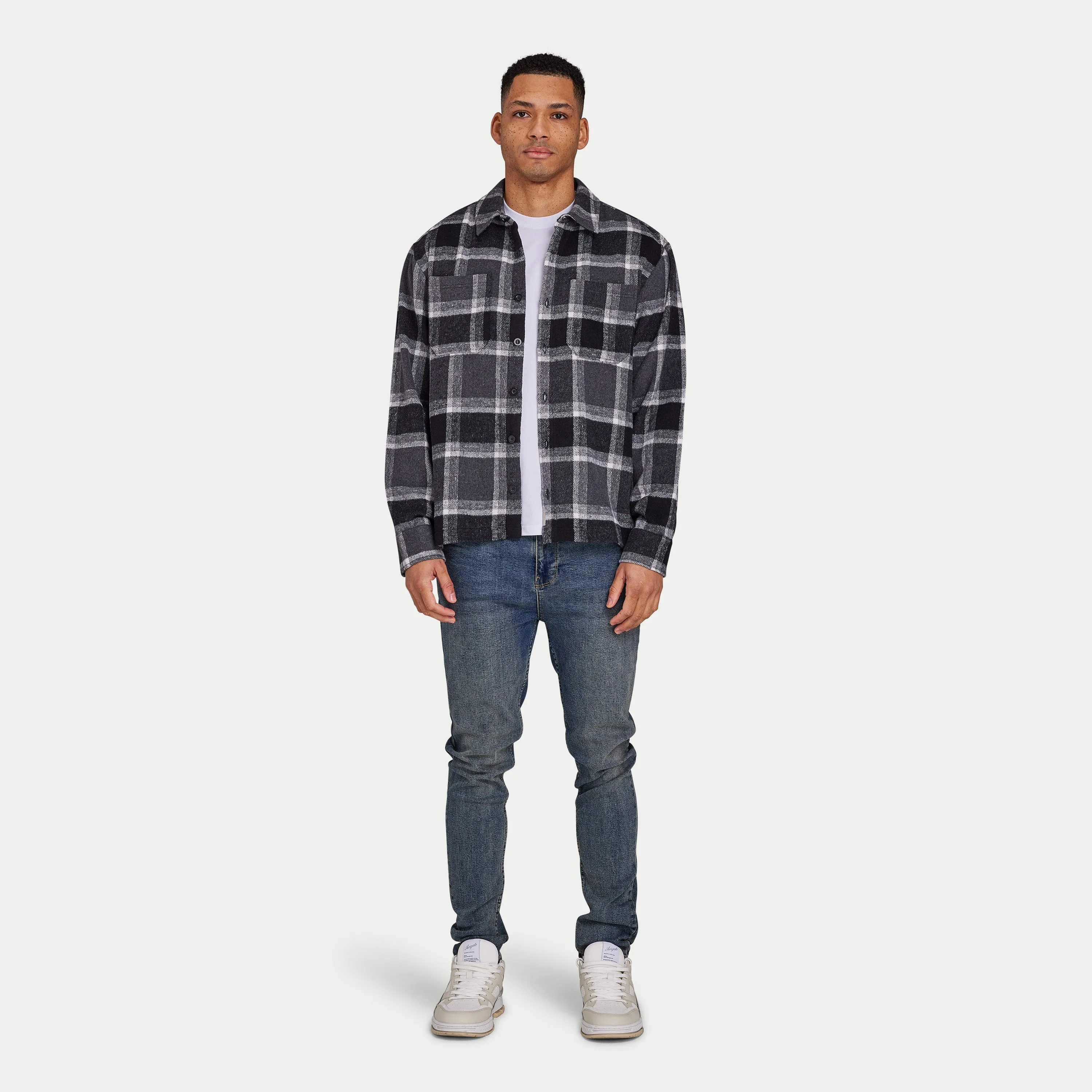 Checked Overshirt