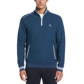 Double Knit Pique 1/4 Zip Track Jacket