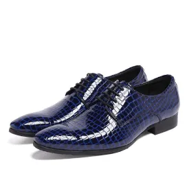 Fashion Derby Shoes Mens Dress Shoes Patent Leather Shoes