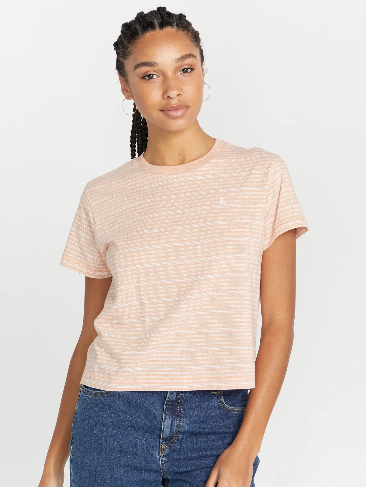Halite Stripe Short Sleeve Shirt - Clay