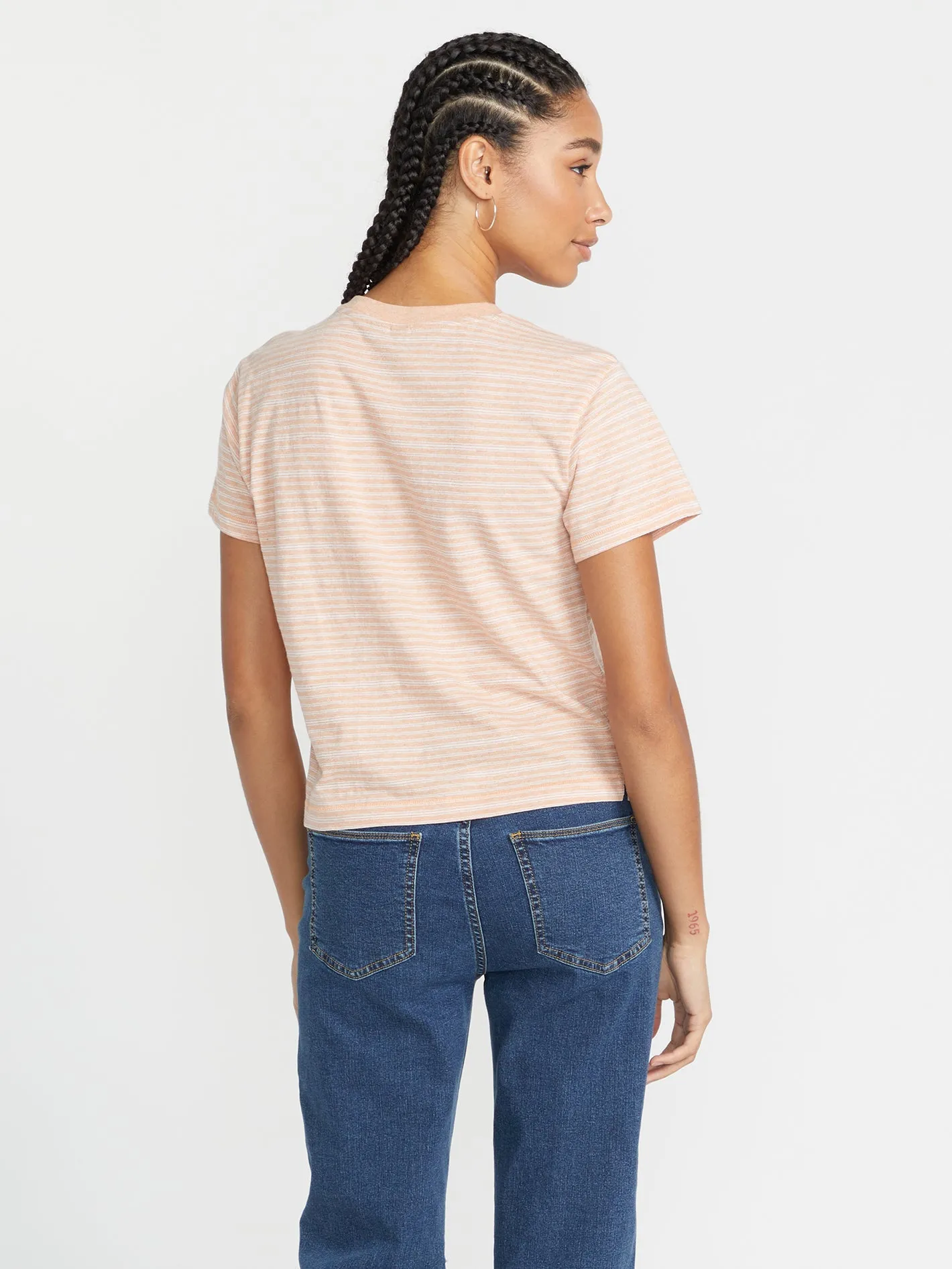 Halite Stripe Short Sleeve Shirt - Clay