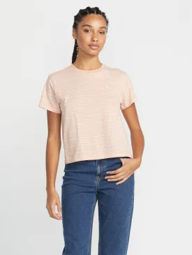 Halite Stripe Short Sleeve Shirt - Clay