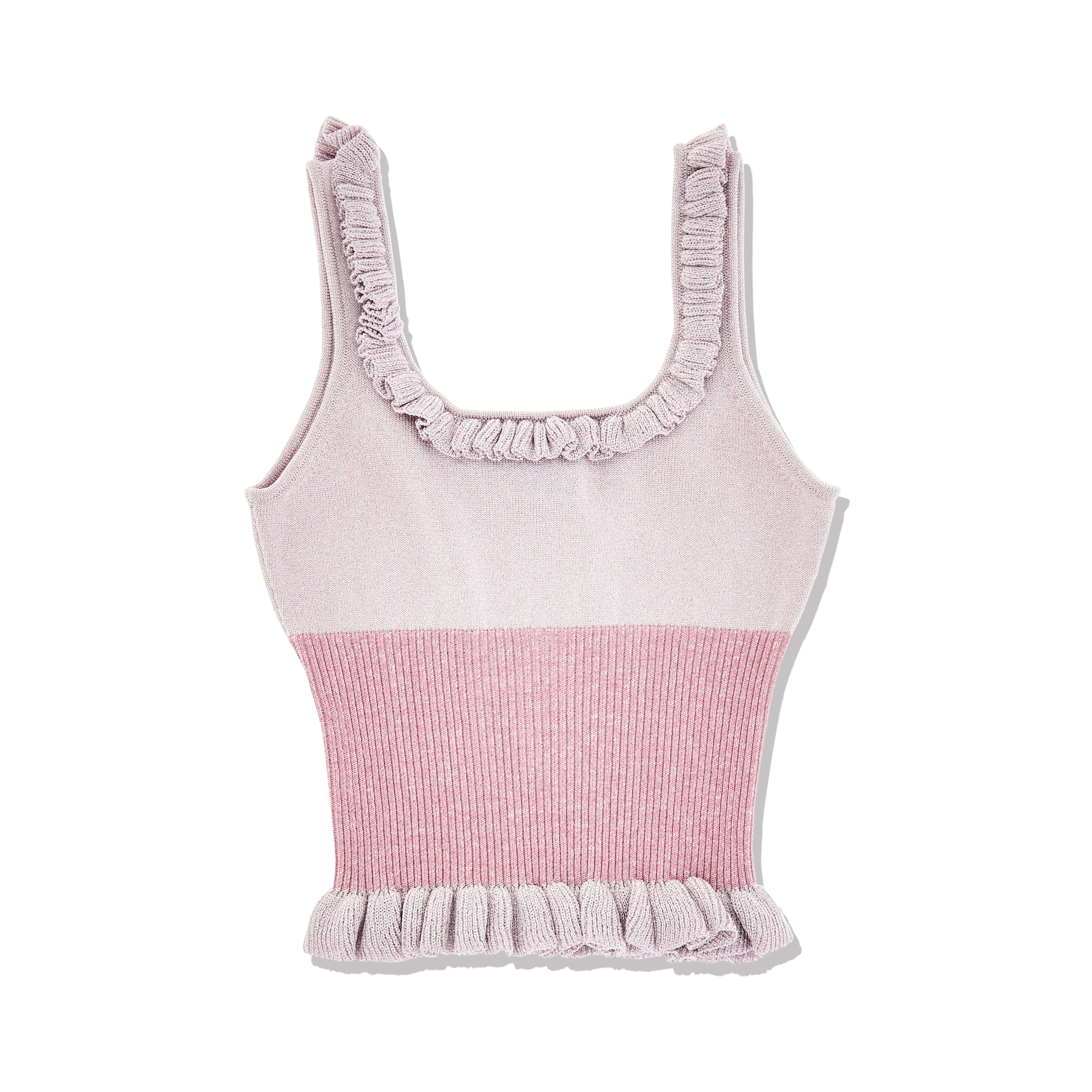 Heaven by Marc Jacobs - Sandy Liang Women's Pointelle Bow Top - (Pink)