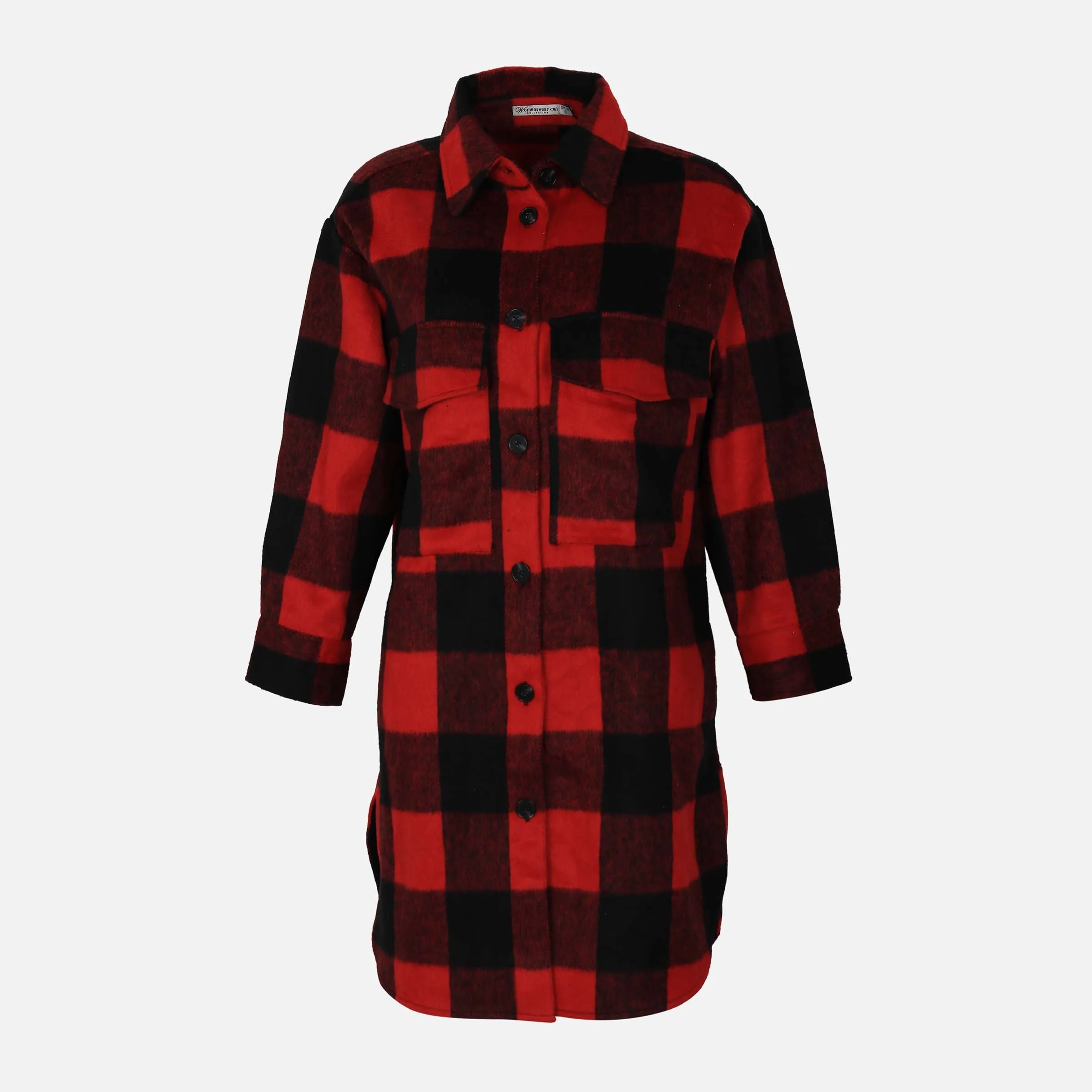 LADIES CHECKED OVERSHIRT