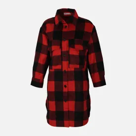LADIES CHECKED OVERSHIRT