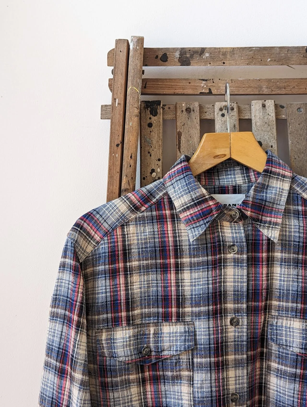 Lony Oversized Checked Shirt