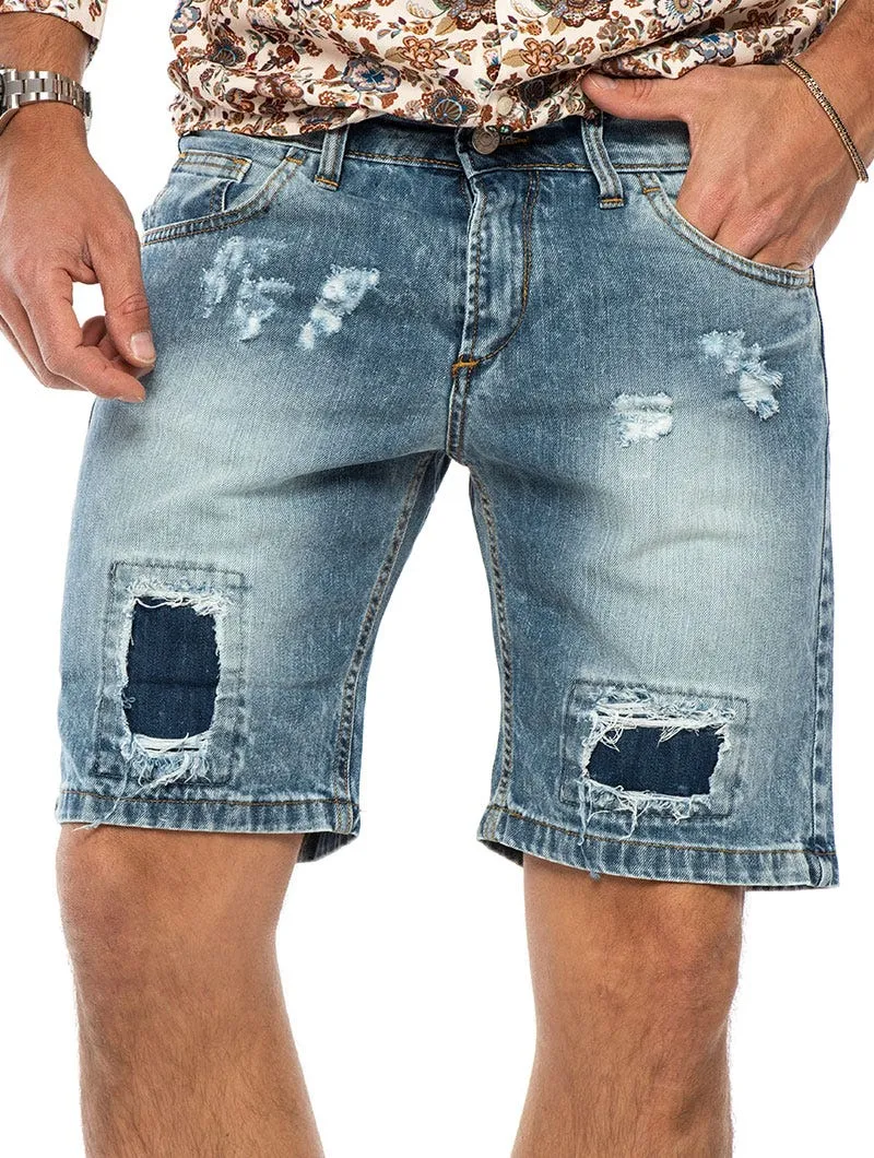 MASON RIPPED SHORTS