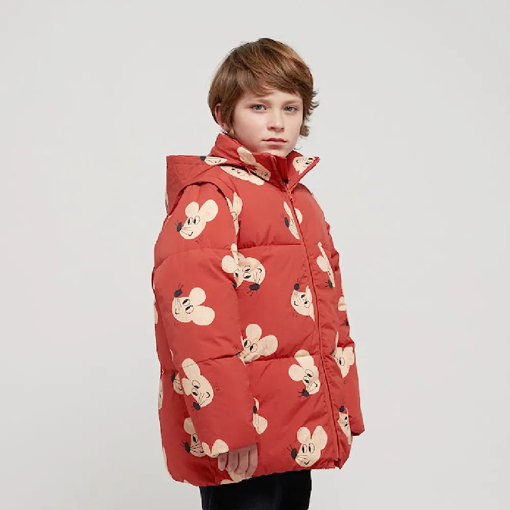 Mouse All Over Padded Anorak
