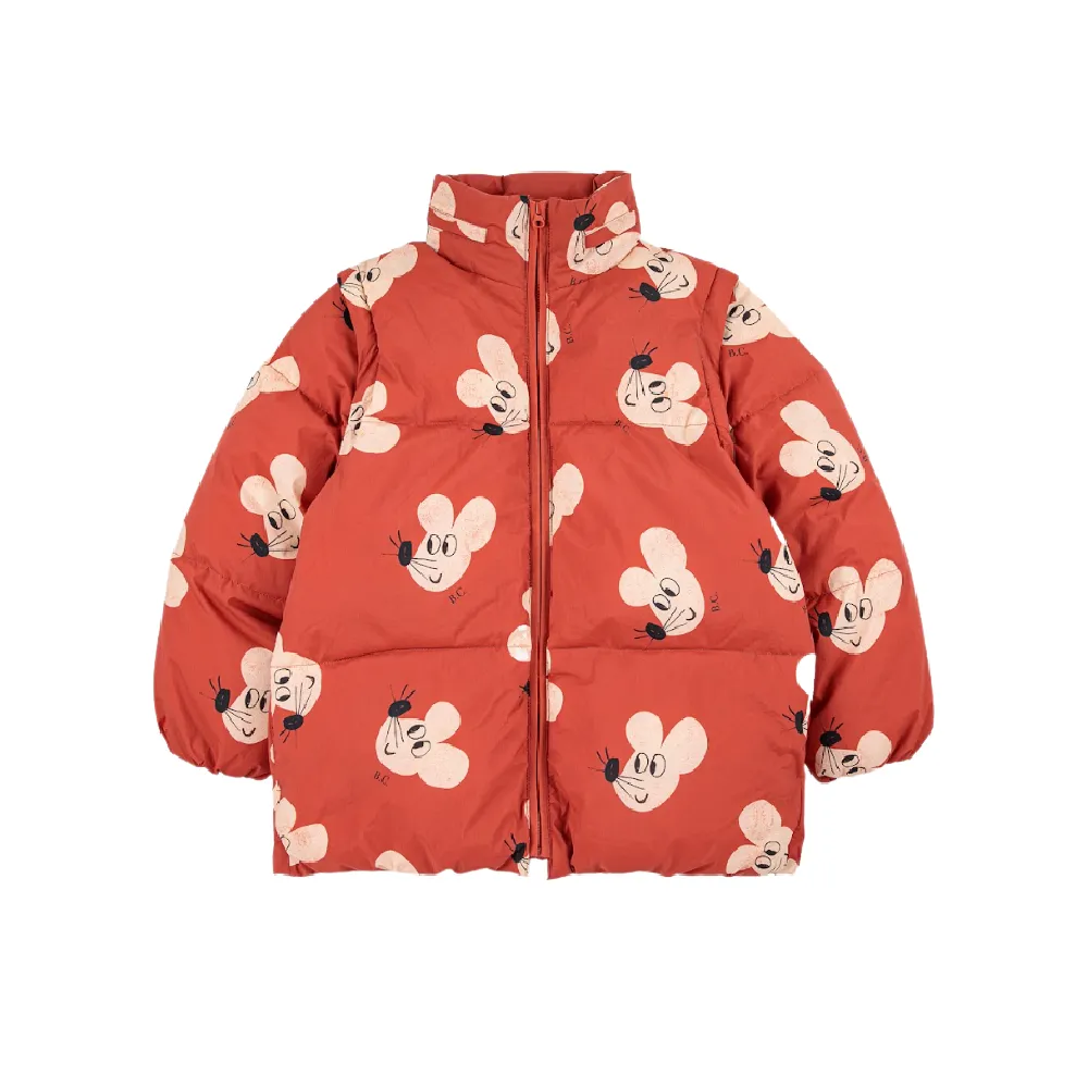 Mouse All Over Padded Anorak
