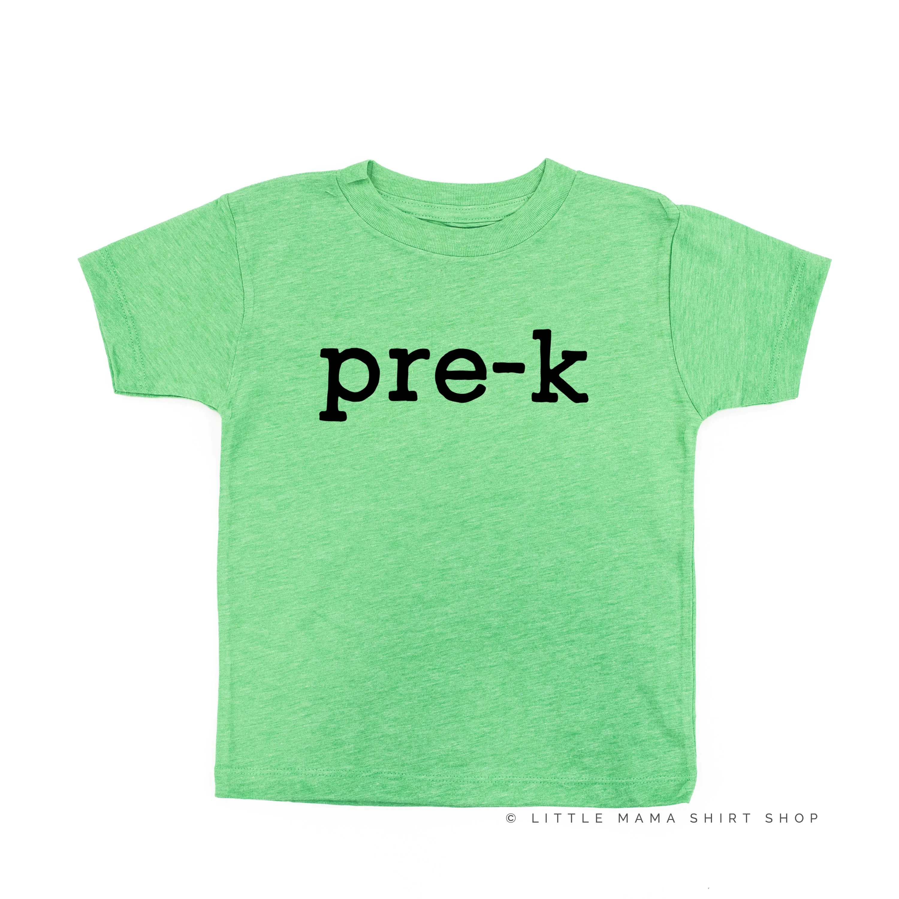 Pre-K - Short Sleeve Child Shirt