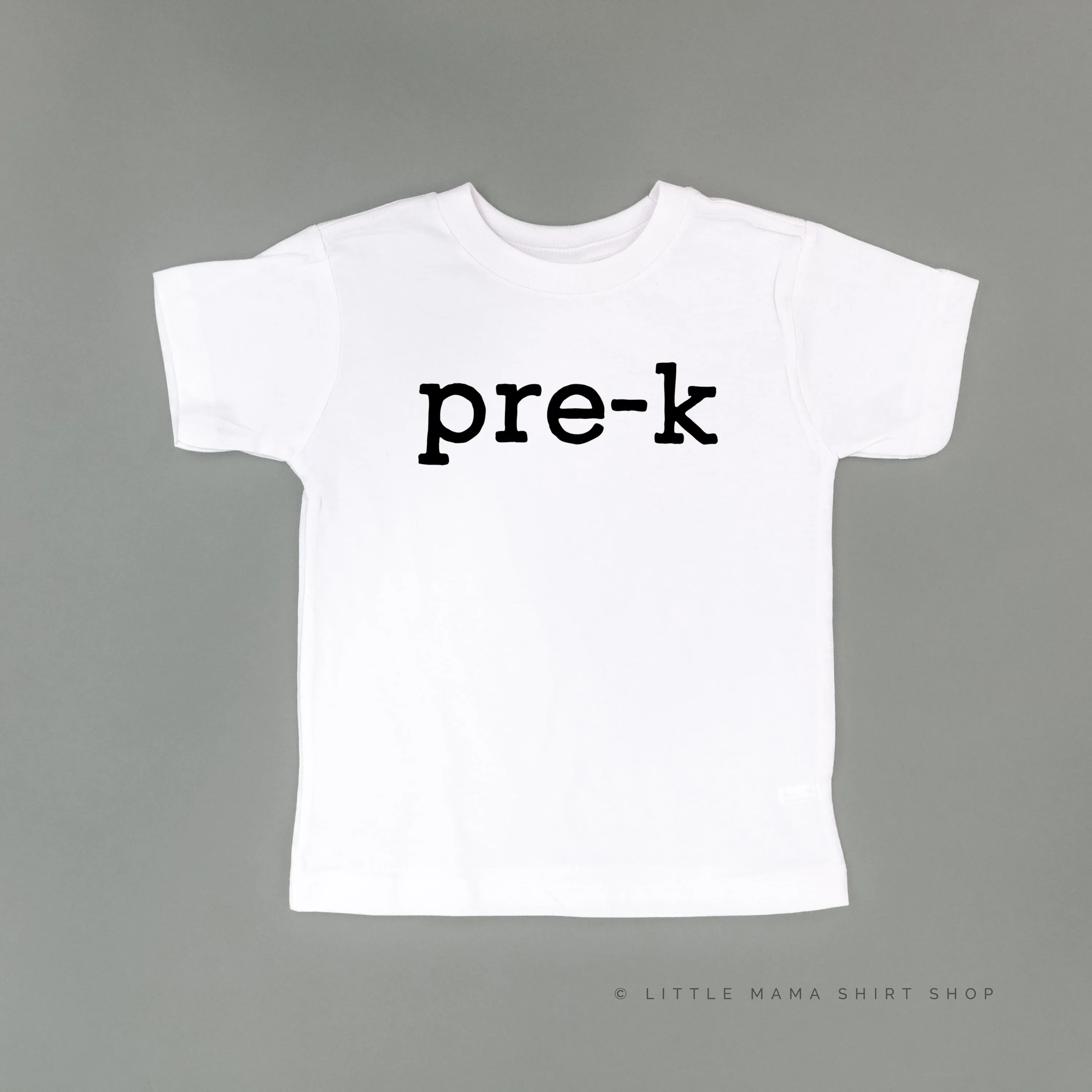 Pre-K - Short Sleeve Child Shirt