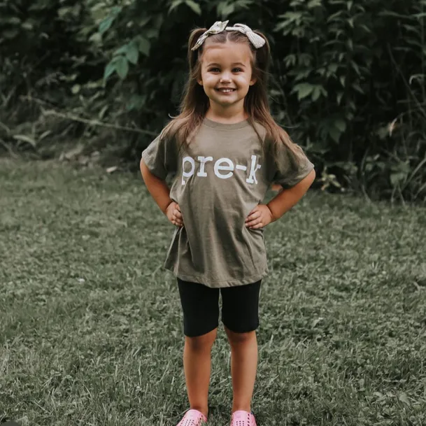 Pre-K - Short Sleeve Child Shirt