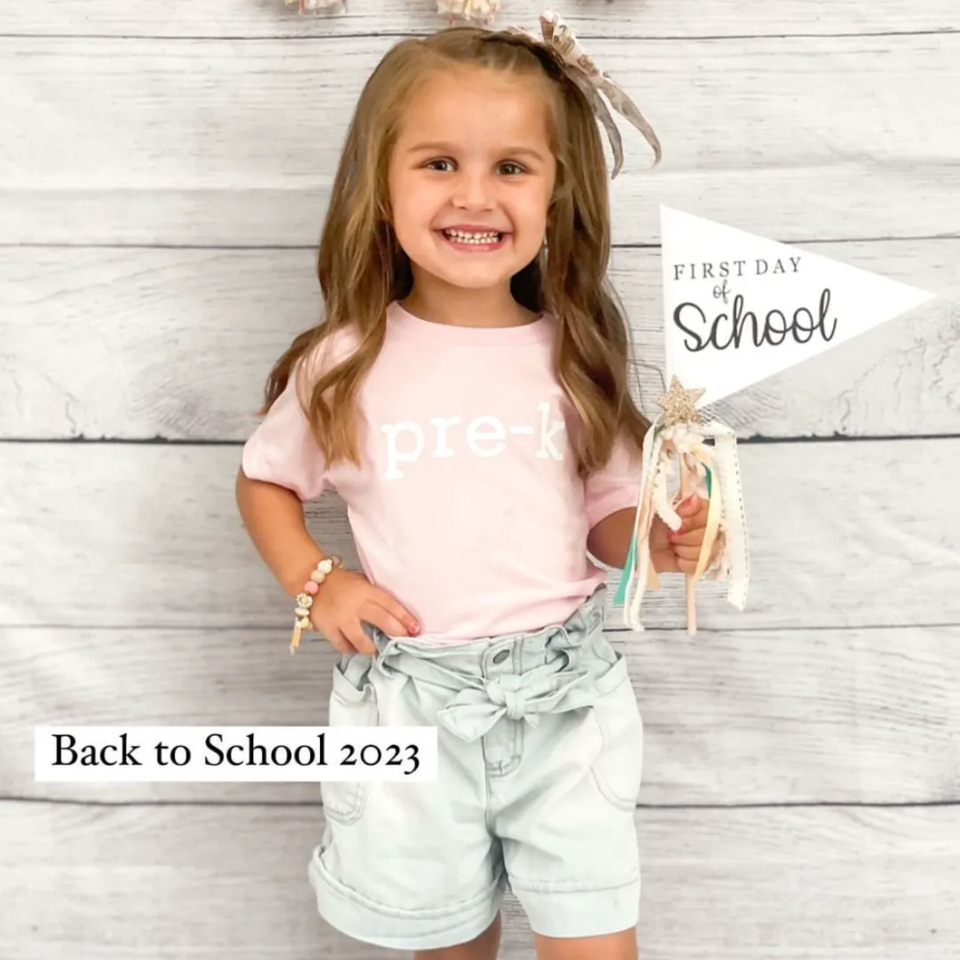 Pre-K - Short Sleeve Child Shirt