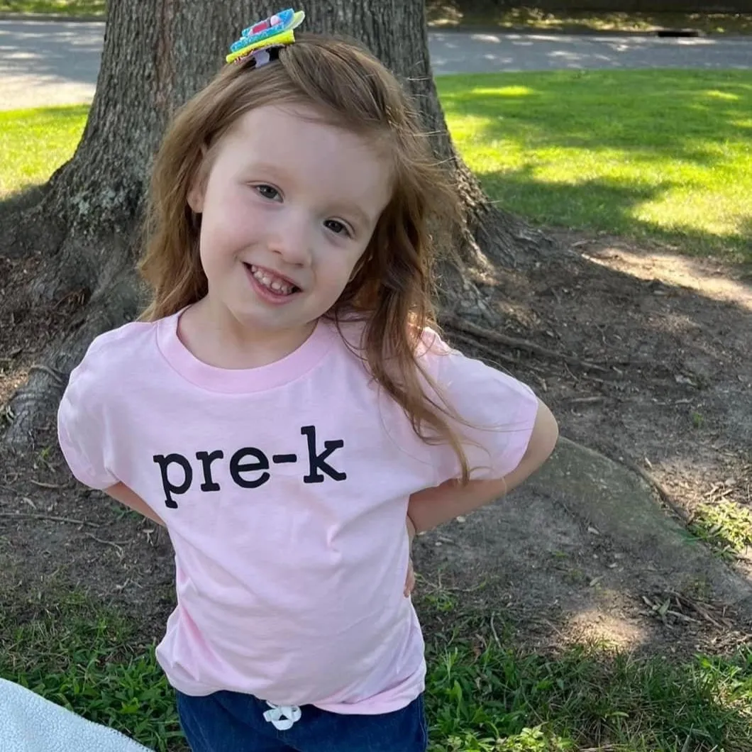 Pre-K - Short Sleeve Child Shirt