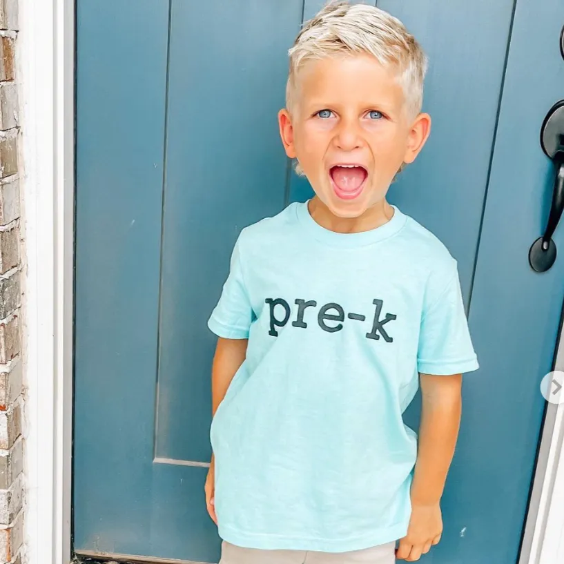 Pre-K - Short Sleeve Child Shirt