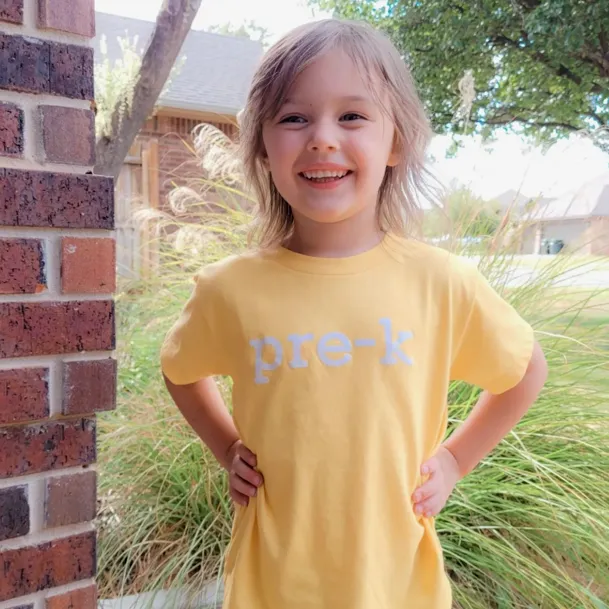 Pre-K - Short Sleeve Child Shirt