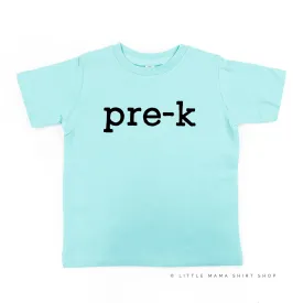 Pre-K - Short Sleeve Child Shirt