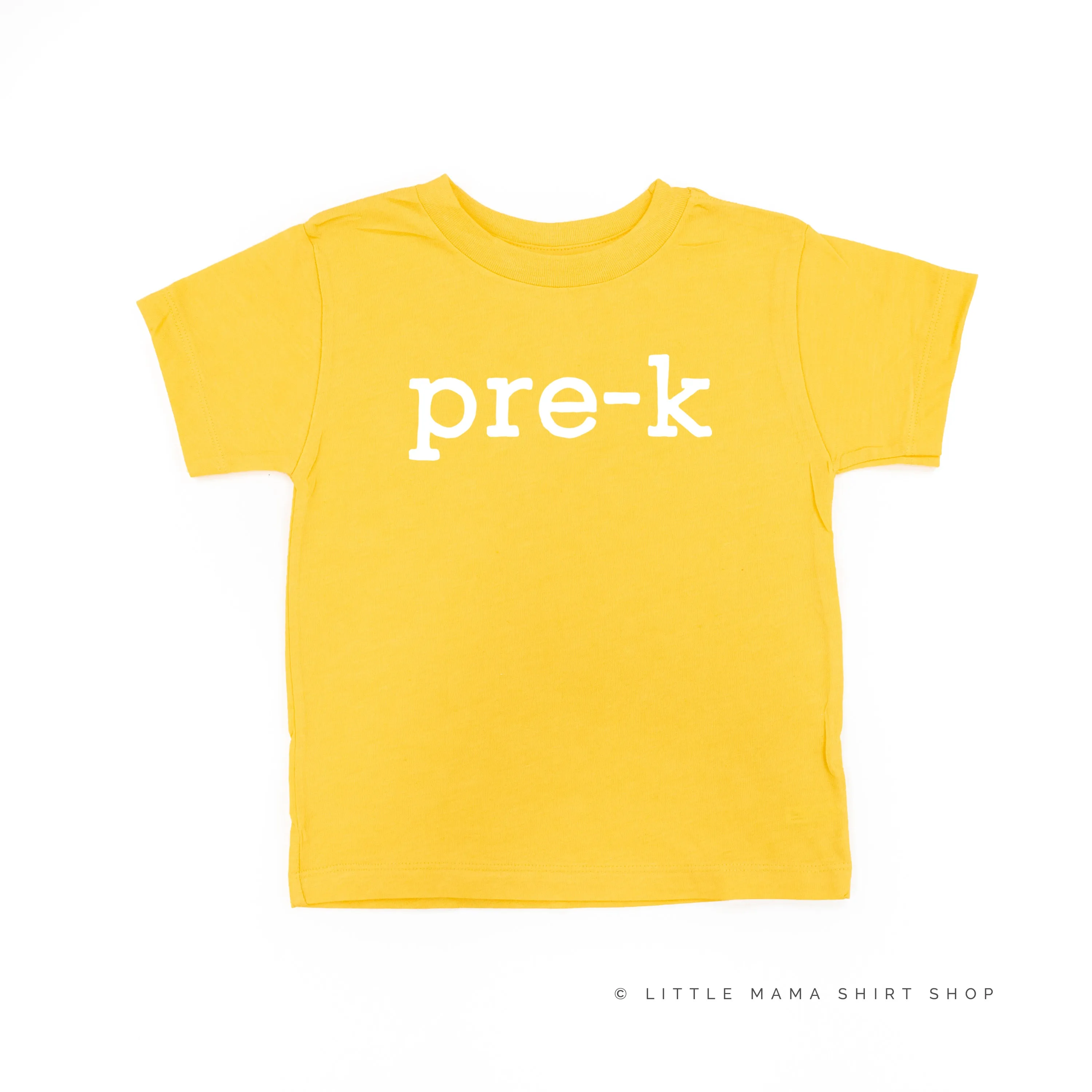 Pre-K - Short Sleeve Child Shirt