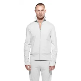 THE ZIP TRACK JACKET - PEWTER